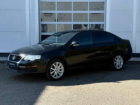 2007 Volkswagen Passat B6, чёрный, 610000 рублей, вид 1