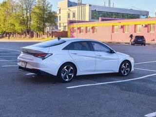 2021 Hyundai Elantra VII (CN7), белый, 1850000 рублей, вид 5