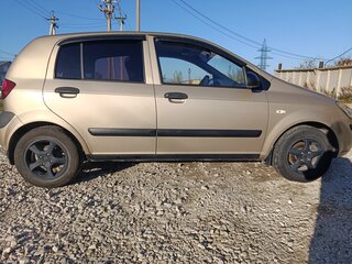 2008 Hyundai Getz I Рестайлинг, бежевый, 430000 рублей, вид 4