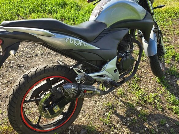 2014 Stels Flex 250, серый, 87000 рублей - вид 2