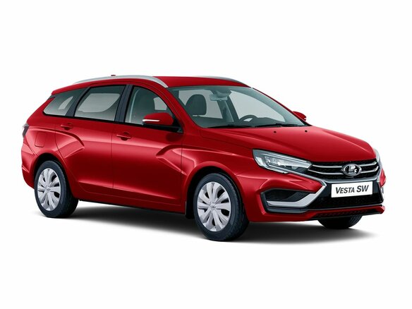 2026 Lada (ВАЗ) Vesta SW I Рестайлинг (NG), красный, 1885000 рублей