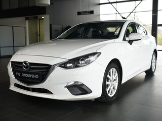 2014 Mazda 3 III (BM), белый, 1180000 рублей, вид 1