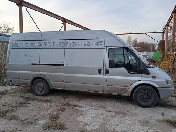 2002 Ford Transit, серебристый, 400000 рублей - вид 1
