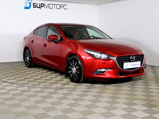 2017 Mazda 3 III (BM), красный, 1199990 рублей, вид 3