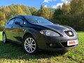 2008 SEAT Leon II, чёрный, 390000 рублей