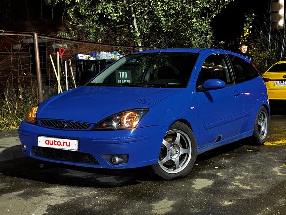 2002 Ford Focus ST ST170 I, синий, 495000 рублей - вид 4