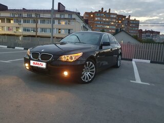 2004 BMW 5 серии 520i V (E60/E61), чёрный, 1200000 рублей, вид 1