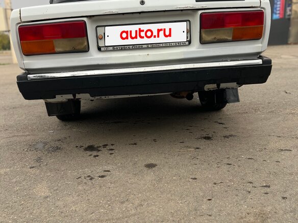 2004 Lada (ВАЗ) 2107, белый, 125000 рублей - вид 4