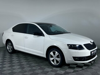 2014 Skoda Octavia III (A7), белый, 1110000 рублей, вид 3