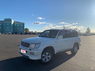 1999 Toyota Land Cruiser 100 Series, бежевый, 2200000 рублей, вид 2