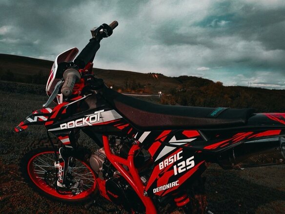 2022 Rockot BASIC 125, красный, 50000 рублей - вид 1