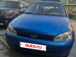 2007 Lada (ВАЗ) Kalina I, синий, 210000 рублей, вид 1