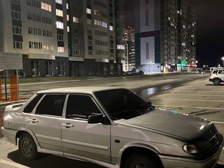 2004 Lada (ВАЗ) 2115, серебристый, 90000 рублей, вид 4