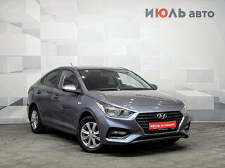 2017 Hyundai Solaris II, серый, 1270000 рублей, вид 3