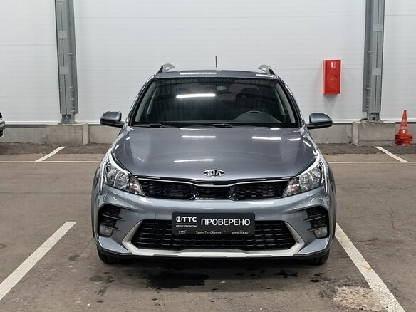 2021 Kia Rio X IV Рестайлинг, серый, 1700000 рублей - вид 1