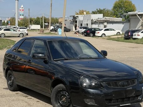 2012 Lada (ВАЗ) Priora I, чёрный, 350000 рублей, вид 3