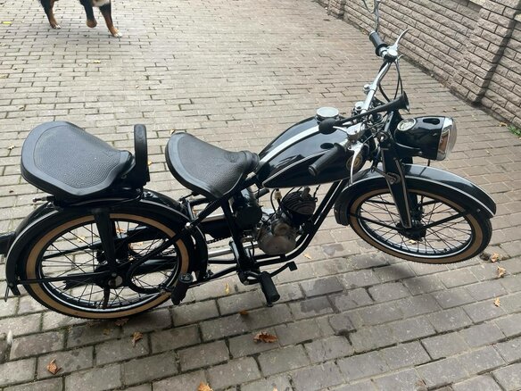 1950 DKW RT 125, чёрный, 580000 рублей - вид 1