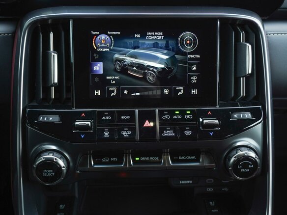 2026 Lexus LX 500d IV, чёрный, 17850000 рублей - вид 21