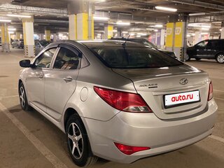 2016 Hyundai Solaris I Рестайлинг, серебристый, 770000 рублей, вид 5