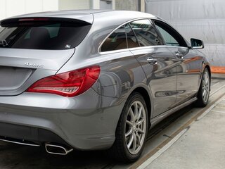2017 Mercedes-Benz CLA 180 I (C117, X117) Рестайлинг, серый, 1400000 рублей, вид 3