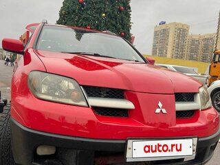 2003 Mitsubishi Airtrek I Рестайлинг, красный, 500000 рублей, вид 2