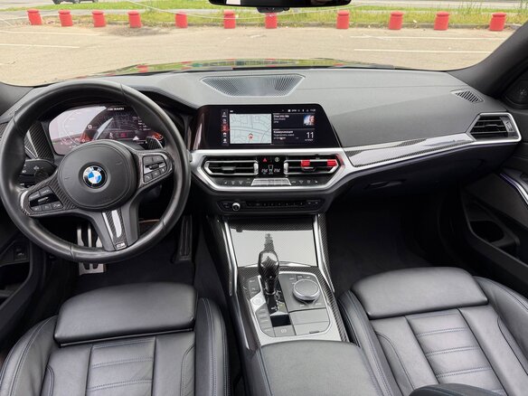2019 BMW 3 серии M340i xDrive VII (G2x), чёрный, 5900000 рублей - вид 9