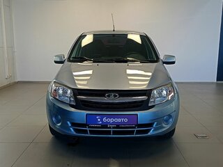 2013 Lada (ВАЗ) Granta I, голубой, 350000 рублей, вид 2
