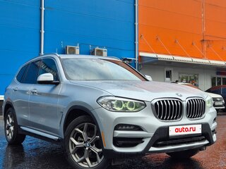 2021 BMW X3 30i xDrive III (G01), серый, 3450000 рублей, вид 2