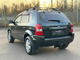 2008 Hyundai Tucson I, зелёный, 675000 рублей, вид 4