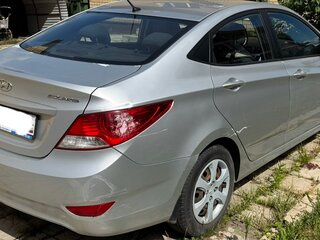 2014 Hyundai Solaris I, серебристый, 630000 рублей, вид 5