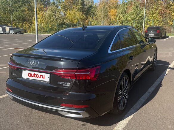 2023 Audi A6 45 TFSI Long V (C8) Рестайлинг, чёрный - вид 7