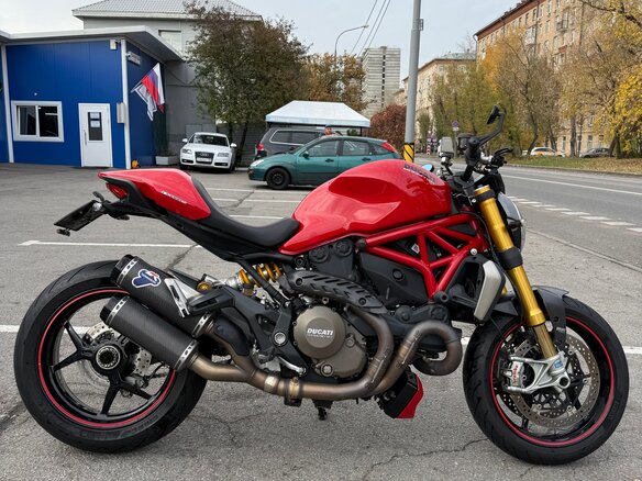 2014 Ducati Monster 1200, красный, 830000 рублей
