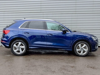 2021 Audi Q3 40 TFSI II (F3), синий, 3425000 рублей, вид 5