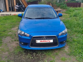 2011 Mitsubishi Lancer X Рестайлинг, синий, 699000 рублей, вид 2
