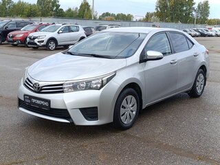 2014 Toyota Corolla XI (E160, E170, E180), серебристый, 1169000 рублей, вид 1