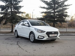 2019 Hyundai Solaris II, белый, 1465000 рублей, вид 1