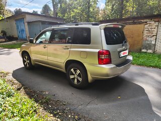 2001 Toyota Highlander I (XU20), жёлтый, 780000 рублей, вид 4