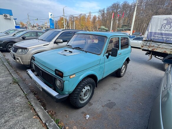 2000 Lada (ВАЗ) 2121 (4x4) I Рестайлинг, голубой, 165000 рублей