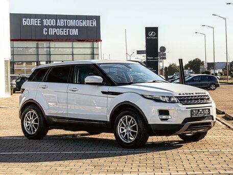 2013 Land Rover Range Rover Evoque 9-speed I, белый, 1595000 рублей, вид 3