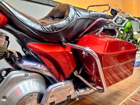 1991 Harley-Davidson Electra Glide, красный, 1200000 рублей, вид 4