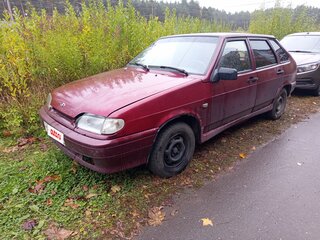 2005 Lada (ВАЗ) 2114, красный, 95000 рублей, вид 2