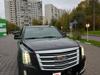 2016 Cadillac Escalade IV, чёрный, 3100000 рублей, вид 1