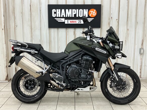 2014 Triumph Tiger 1200, зелёный, 750000 рублей - вид 7