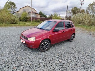 2006 Lada (ВАЗ) Kalina I, красный, 180000 рублей, вид 2