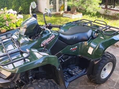 2005 Suzuki KingQuad 700, зелёный, 950000 рублей, вид 2