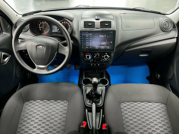 2019 Lada (ВАЗ) Granta I Рестайлинг, серый, 590000 рублей - вид 13