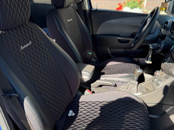 2013 Chevrolet Aveo II, синий, 650000 рублей - вид 11