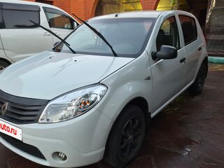 2014 Renault Sandero I, белый, 500000 рублей, вид 4