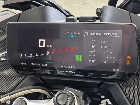 2023 BMW R 1250 RT, чёрный, 2469000 рублей - вид 8