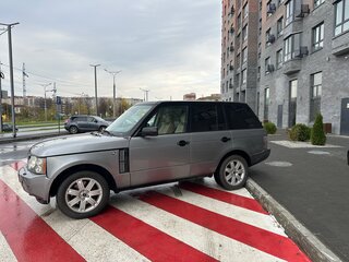 2008 Land Rover Range Rover III Рестайлинг, серый, 900000 рублей, вид 3